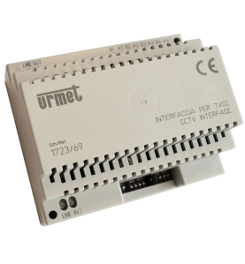 Interface CCTV Note 2 module rail DIN sorties 4 caméras
