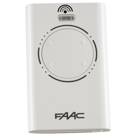 Télécommande FAAC XT4 868 Mhz blanc 4 canaux - Confodis
