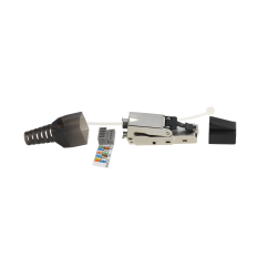 Kit connecteur RJ45 pour branchement câble réseau CAT6 sans outil