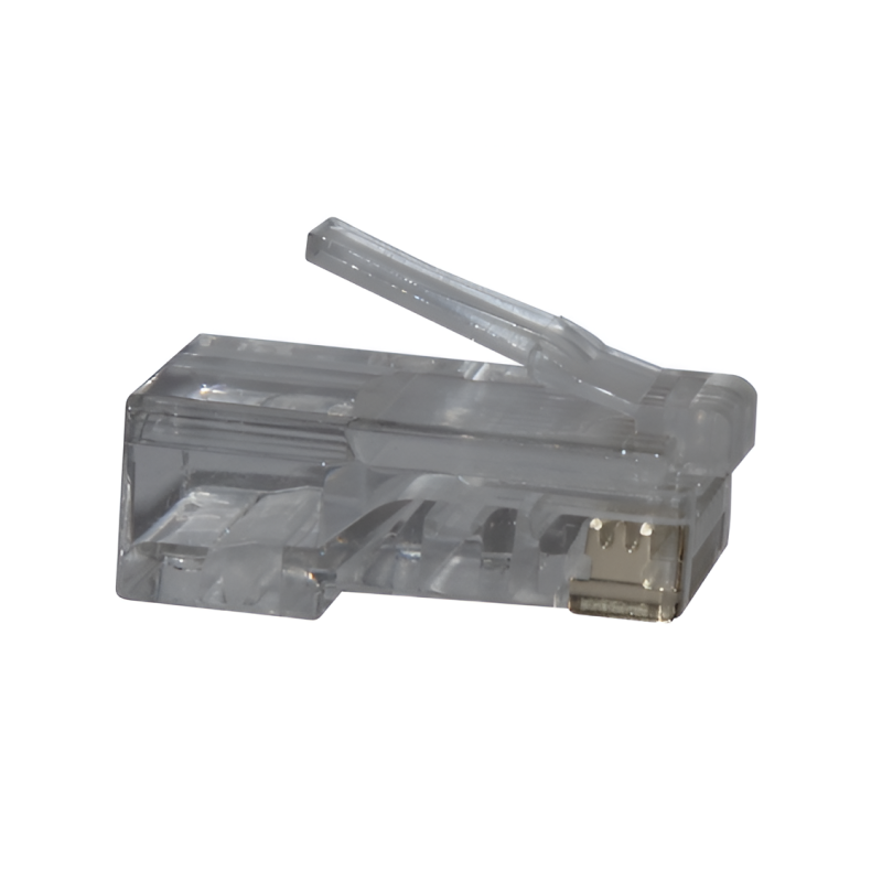 Connecteur UTP RJ45 à conducteur traversant pour CAT6