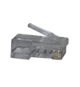 Connecteur UTP RJ45 à conducteur traversant pour CAT6