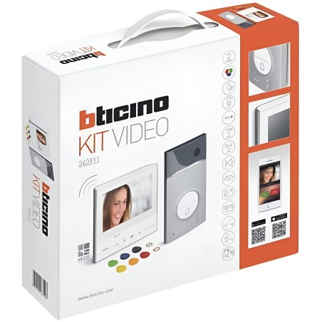 Package Kit couleur vidéo interphone bticino legrand Classe 300 X13E 363911