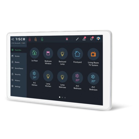 Tablette de contrôle tactile 8 pouces RisControl Zwave RISCO - Confodis