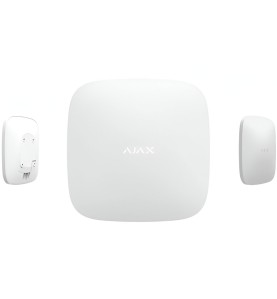 Centrale d'alarme Hub2 4G Jeweller (blanc) panneau de contrôle