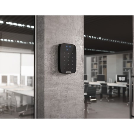 AJAX - Clavier numérique KeyPad Plus Jeweller (noir)