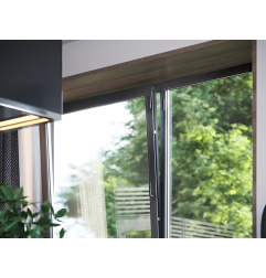 AJAX - Détecteur d'ouverture et chocs DoorProtect Plus Jeweller (noir)