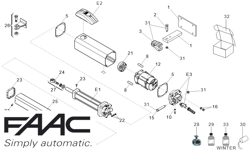 FAAC 422 CBAC